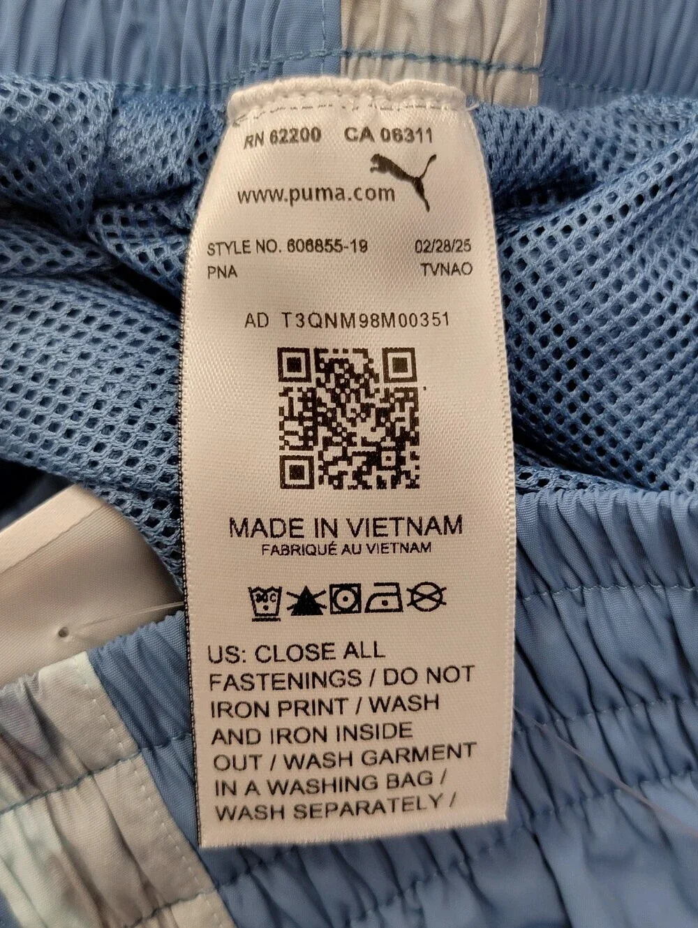 PUMA KidSuper CF Monterrey Travel Pants Mens Size Small Blue Liga MX $150 New